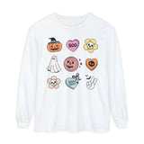 Boo-Jee Ghost - Funny Halloween Coffee Lover Long Sleeve Tee