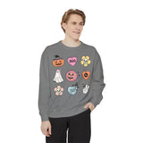 Boo-Jee Ghost - Funny Halloween Sweatshirt Coffee Lover Graphic Sweater