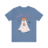 Boo-Jee Ghost Halloween Shirt - Trendy Coffee Lover Ghost Graphic Tee