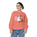 Boo Y'all Ghost Halloween Sweatshirt - Cute Ghost and Pumpkin Southern Halloween Sweater