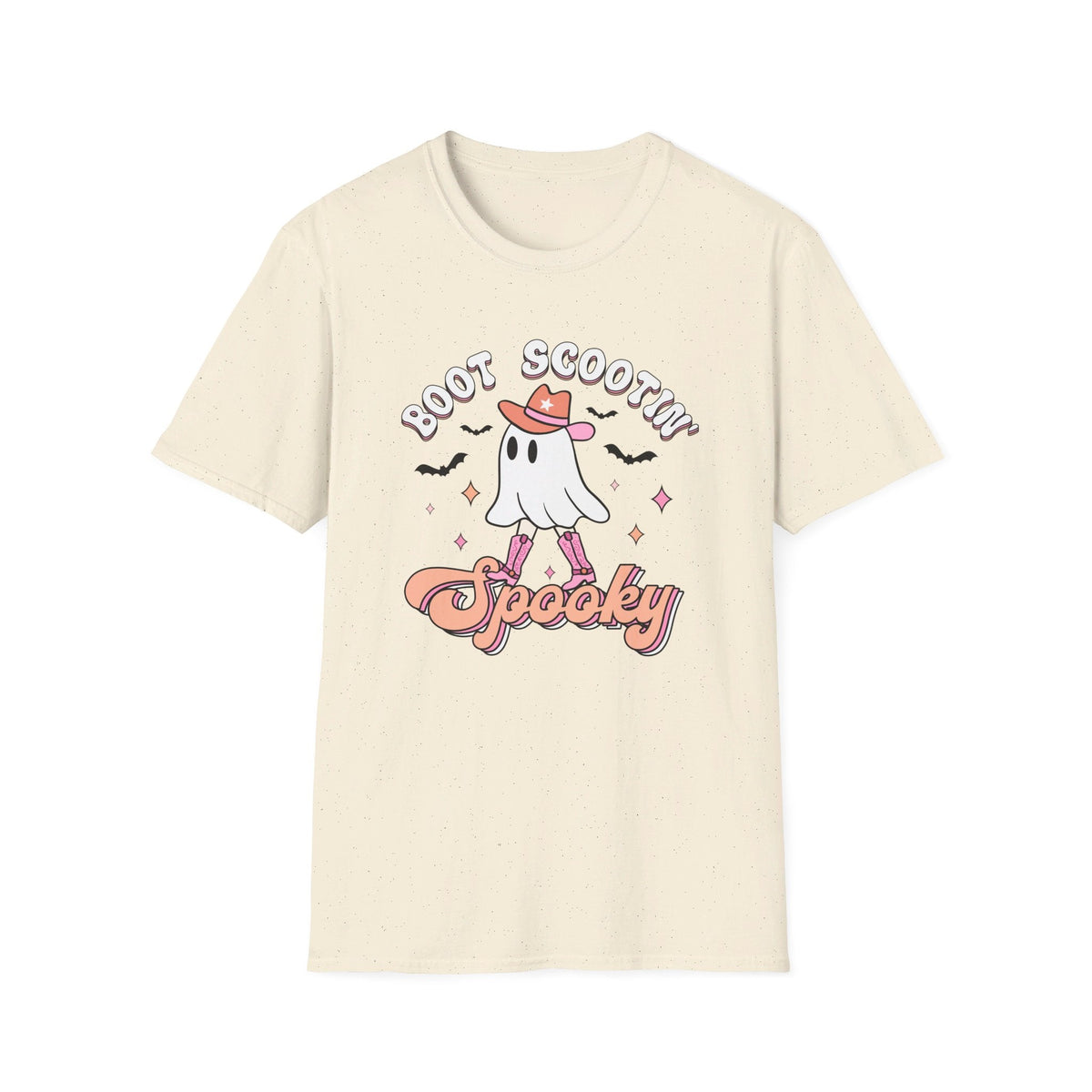 Boot Scootin' Spooky Ghost Halloween T-Shirt