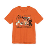 Candy Party Halloween Shirt - Ghosts & Pumpkins with Treats Graphic Tee