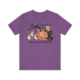 Candy Party Halloween Shirt - Ghosts & Pumpkins with Treats Graphic Tee