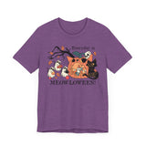 Candy Party Halloween Shirt - Ghosts & Pumpkins with Treats Graphic Tee