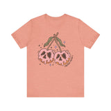 Caution Poison Halloween Shirt - Pink Poison Apples Graphic Tee