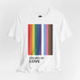 Colors of Love Unisex Jersey Short Sleeve Tee