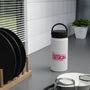 Customizable Stainless Steel Water Bottle with Handle Lid, Personalized Hydro Bottle, Outdoor Gear, Eco-Friendly Gift, Fitness Hydration