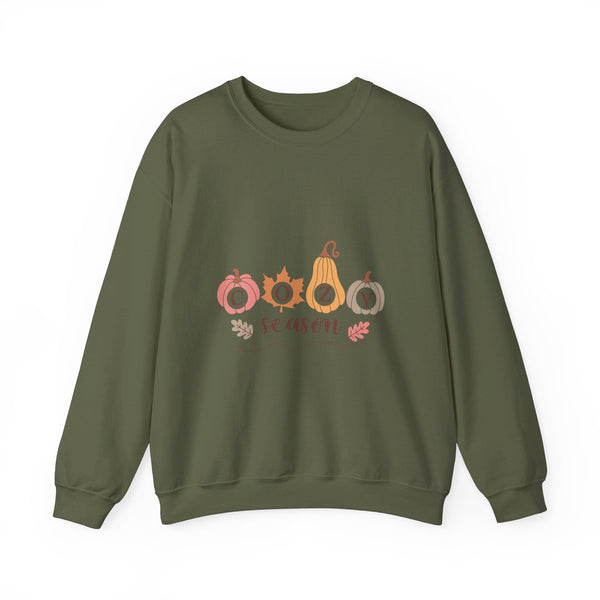 Cozy Season Sweatshirt - Embrace the Warmth of Fall and Winter.