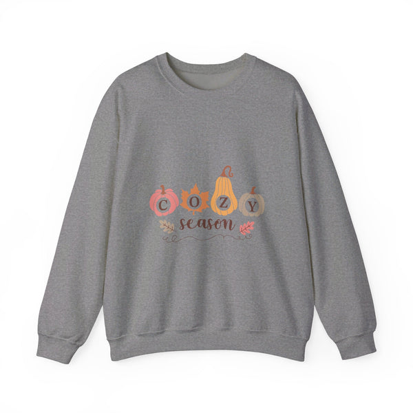 Cozy Season Sweatshirt - Embrace the Warmth of Fall and Winter.