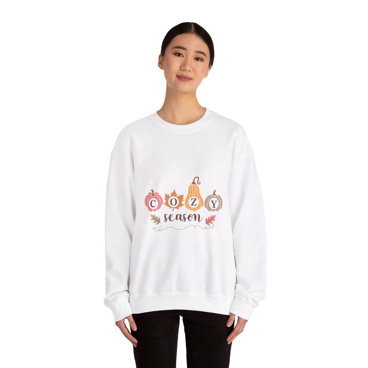 Cozy Season Sweatshirt - Embrace the Warmth of Fall and Winter.