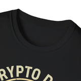 Crypto Dad Design Crypto T-Shirt – Cryptocurrency Shirt for Enthusiasts, Traders, and Meme Lovers