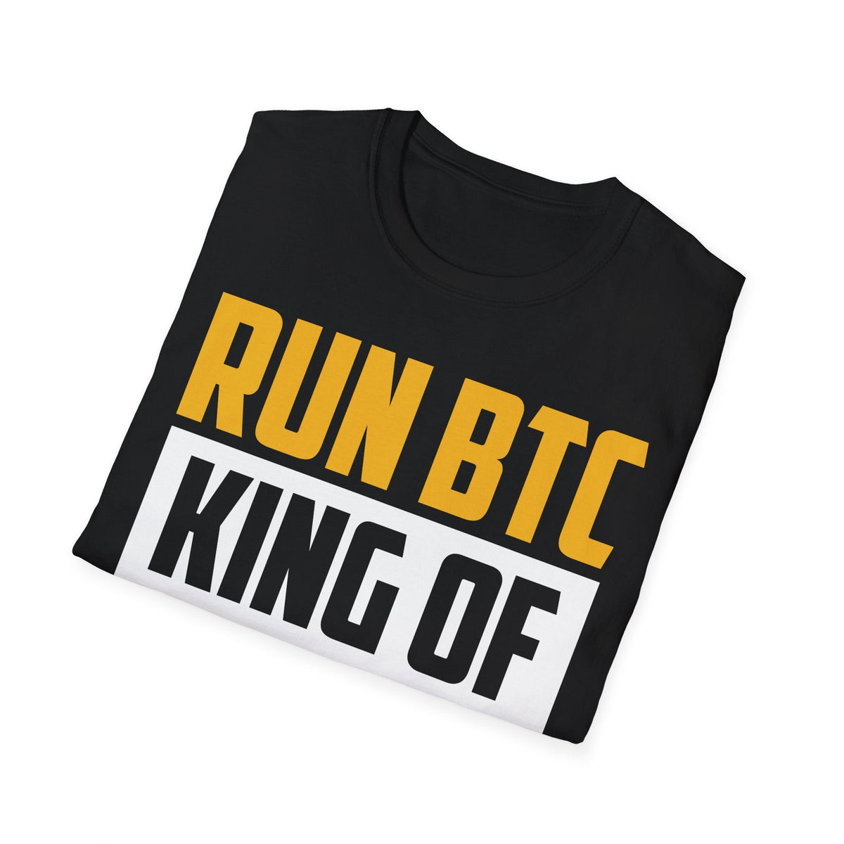 Crypto King Poster Crypto T-Shirt – Cryptocurrency Shirt for Enthusiasts, Traders, and Meme Lovers