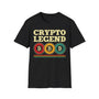 Crypto Legend Crypto T-Shirt – Cryptocurrency Shirt for Enthusiasts, Traders, and Meme Lovers