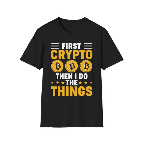 Crypto Quote Crypto T-Shirt – Cryptocurrency Shirt for Enthusiasts, Traders, and Meme Lovers