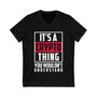 Crypto Thing Poster Crypto V-Neck – Cryptocurrency Shirt for Enthusiasts, Traders, and Meme Lovers