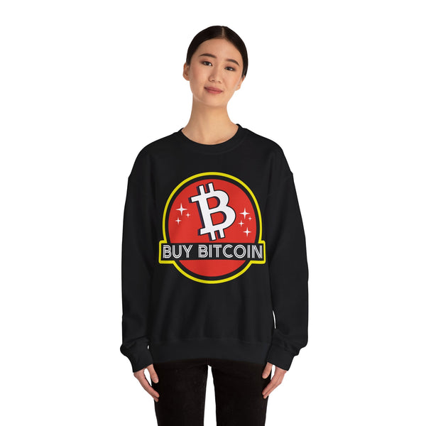 Cryptocurrency Promotion Crypto Crewneck Sweatshirt – Cryptocurrency Shirt for Enthusiasts, Traders, and Meme Lovers