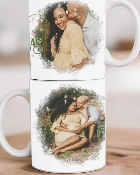 Custom Photo White Mug Personalized Coffee Mug With Your Pictures Gift