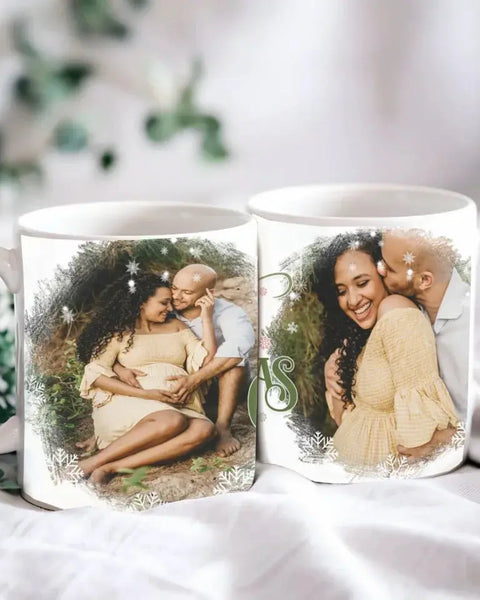 Custom Photo White Mug Personalized Coffee Mug With Your Pictures Gift