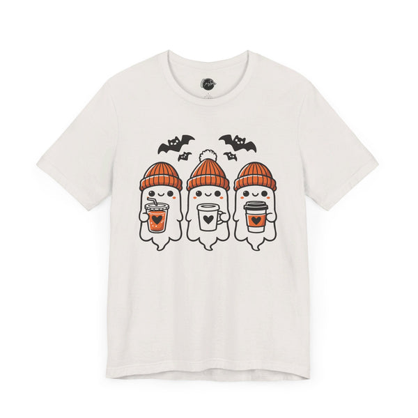 Cute Coffee Ghosts T-Shirt