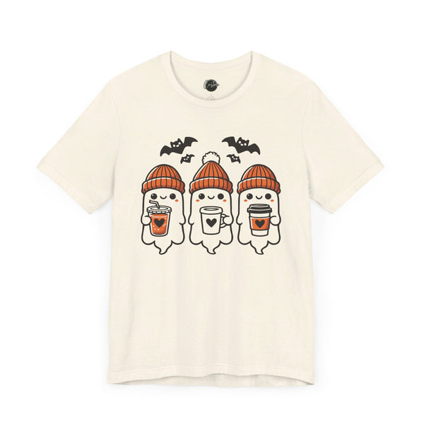 Cute Coffee Ghosts T-Shirt