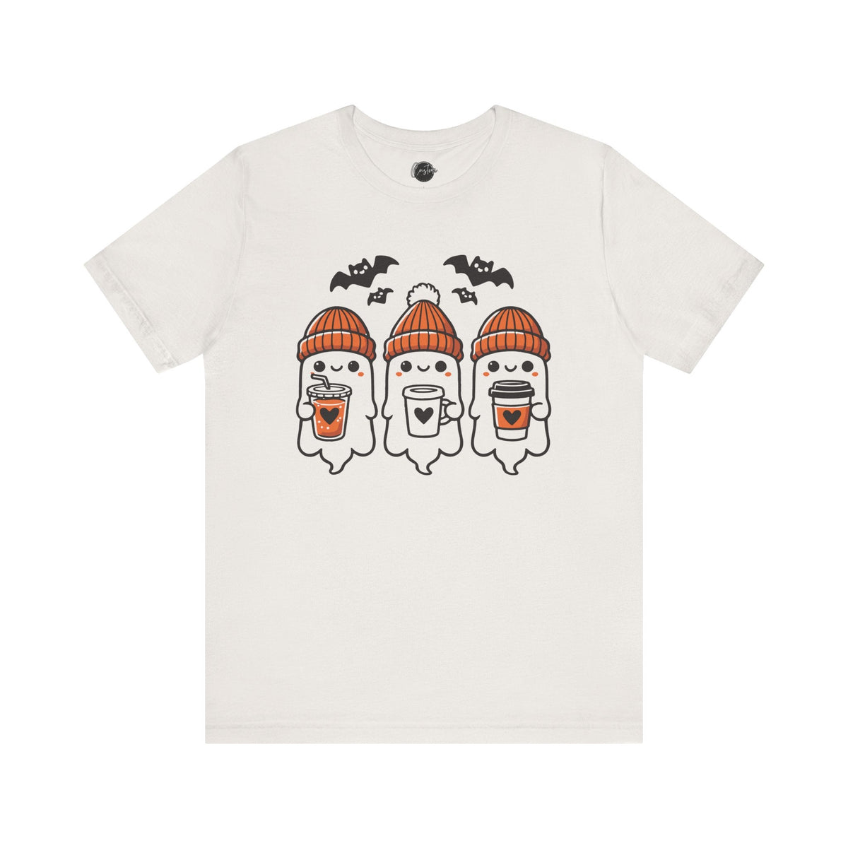 Cute Coffee Ghosts T-Shirt