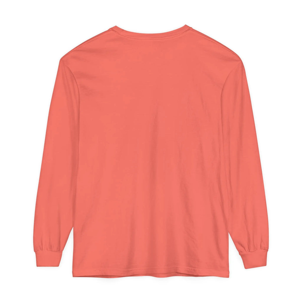 Cute Ghosts and Pumpkins Halloween Long Sleeve T-Shirt - Checkered Vintage Graphic Tee