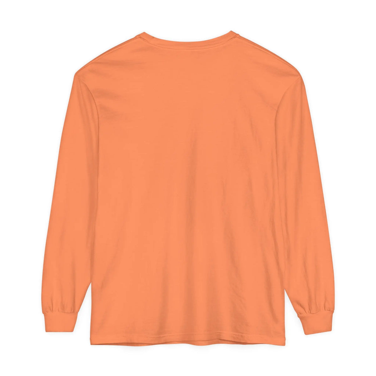 Cute Ghosts and Pumpkins Halloween Long Sleeve T-Shirt - Checkered Vintage Graphic Tee