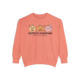 Cutest Pumpkin in the Patch Halloween Sweatshirt - Cute Trio Pumpkins Graphic Sweater