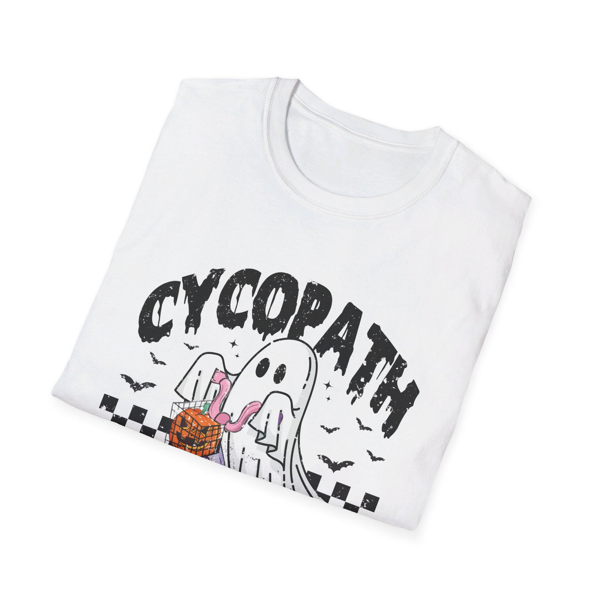 Cycopath Ghost Halloween T-Shirt