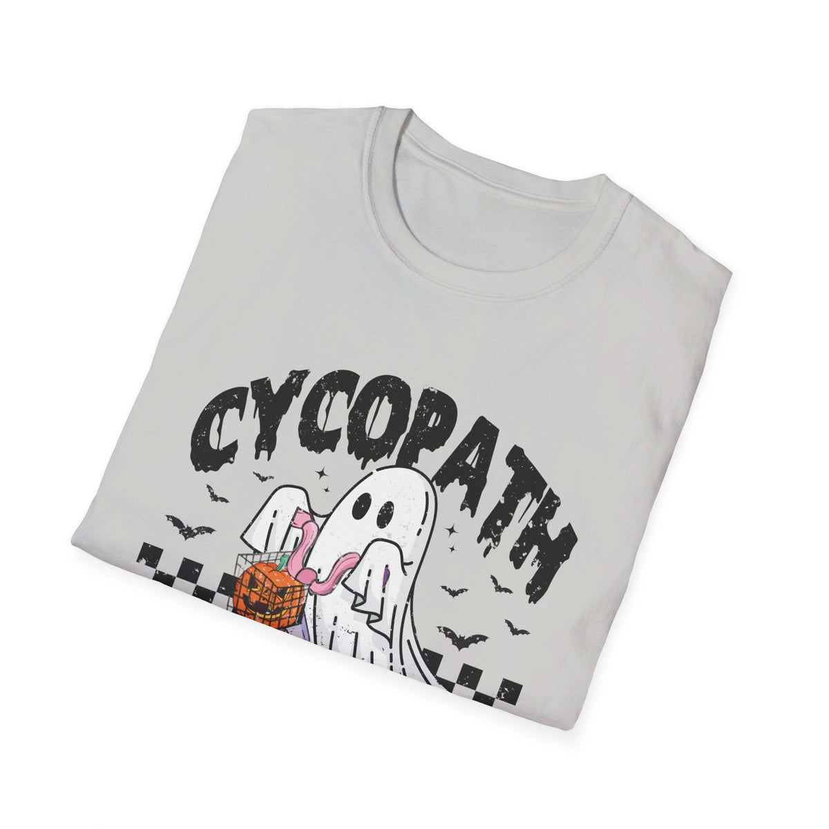 Cycopath Ghost Halloween T-Shirt