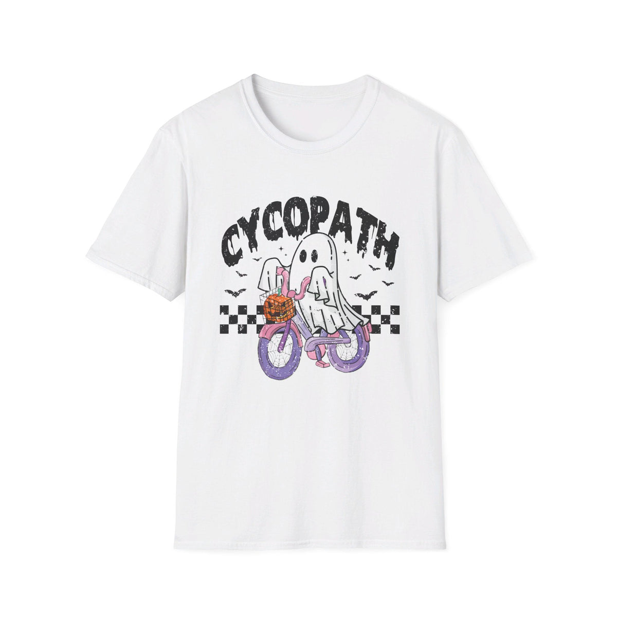 Cycopath Ghost Halloween T-Shirt