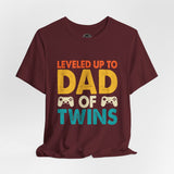 Dad of Twins - Dads T-Shirt, Fathers Day Shirt, Dad Birthday Gift, Cool Gift for Dads, Gift for Dad, Husband Gift, Gift