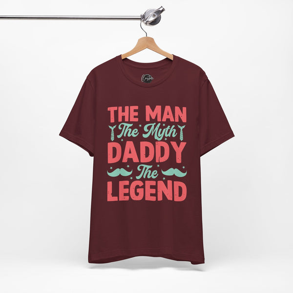 Daddy The Legend - Dads T-Shirt, Fathers Day Shirt, Dad Birthday Gift, Cool Gift for Dads, Gift for Dad, Husband Gift,