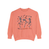 Dancing Skeletons Halloween Sweatshirt - 'Have A Spooky Day' Retro Spooky Sweater