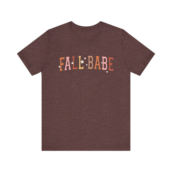 Enchanting Autumn Delight - Trendy Fall Babe T-Shirt - Cozy Seasonal Top for Stylish Individuals - Perfect Autumn