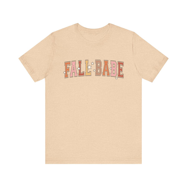 Enchanting Autumn Delight - Trendy Fall Babe T-Shirt - Cozy Seasonal Top for Stylish Individuals - Perfect Autumn