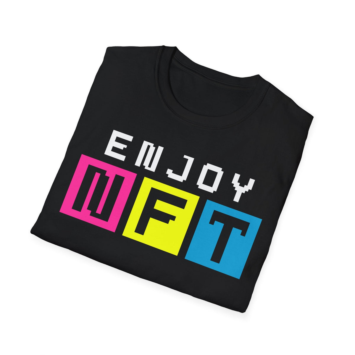 Enjoy NFT Crypto T-Shirt – Cryptocurrency Shirt for Enthusiasts, Traders, and Meme Lovers