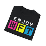 Enjoy NFT Crypto T-Shirt – Cryptocurrency Shirt for Enthusiasts, Traders, and Meme Lovers