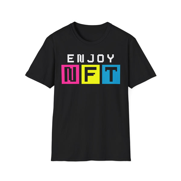 Enjoy NFT Crypto T-Shirt – Cryptocurrency Shirt for Enthusiasts, Traders, and Meme Lovers