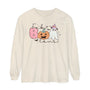 Fab Boo-lous Ghost Pumpkin Halloween Long Sleeve T-Shirt - Cute Ghost Witch Graphic Tee