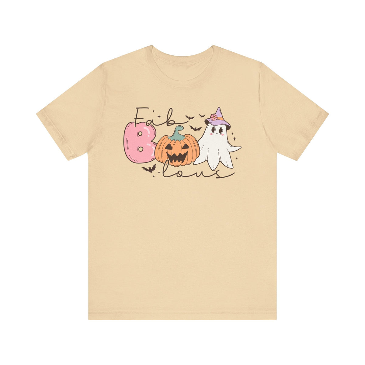 Fab Boo-lous Ghost Pumpkin Halloween Shirt - Cute Ghost Witch Graphic Tee