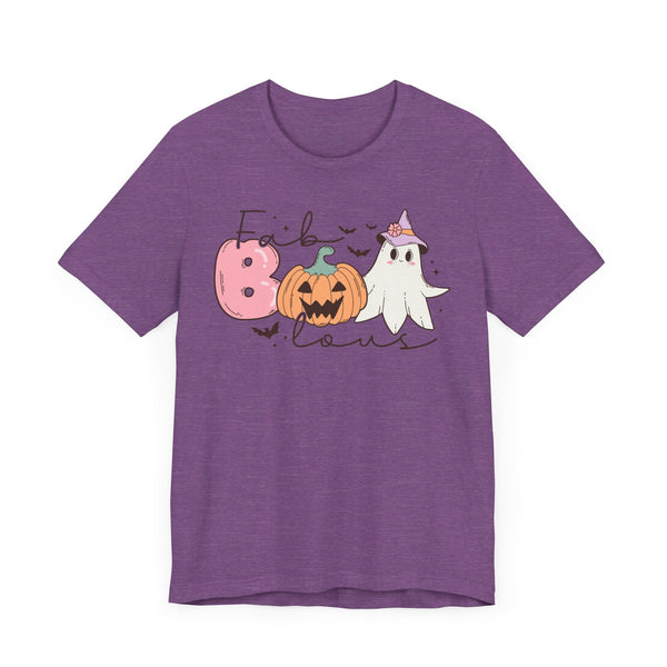 Fab Boo-lous Ghost Pumpkin Halloween Shirt - Cute Ghost Witch Graphic Tee