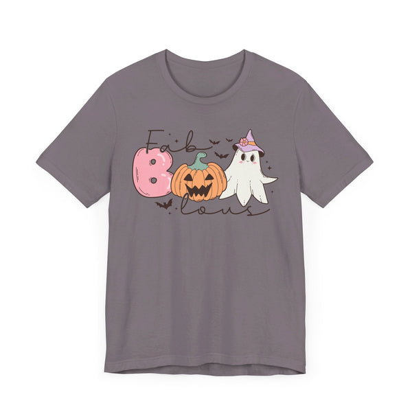 Fab Boo-lous Ghost Pumpkin Halloween Shirt - Cute Ghost Witch Graphic Tee