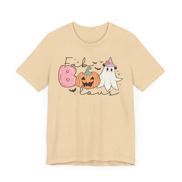 Fab Boo-lous Ghost Pumpkin Halloween Shirt - Cute Ghost Witch Graphic Tee