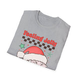 Feeling Jolly Christmas Santa Claus Holiday Shirt - Funny Christmas T-shirt for Men and Women