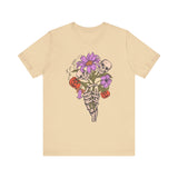 For You - Gothic Floral Skeleton Hand Halloween Shirt