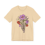 For You - Gothic Floral Skeleton Hand Halloween Shirt