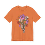 For You - Gothic Floral Skeleton Hand Halloween Shirt