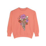 For You - Gothic Floral Skeleton Hand Halloween Sweatshirt