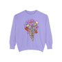 For You - Gothic Floral Skeleton Hand Halloween Sweatshirt